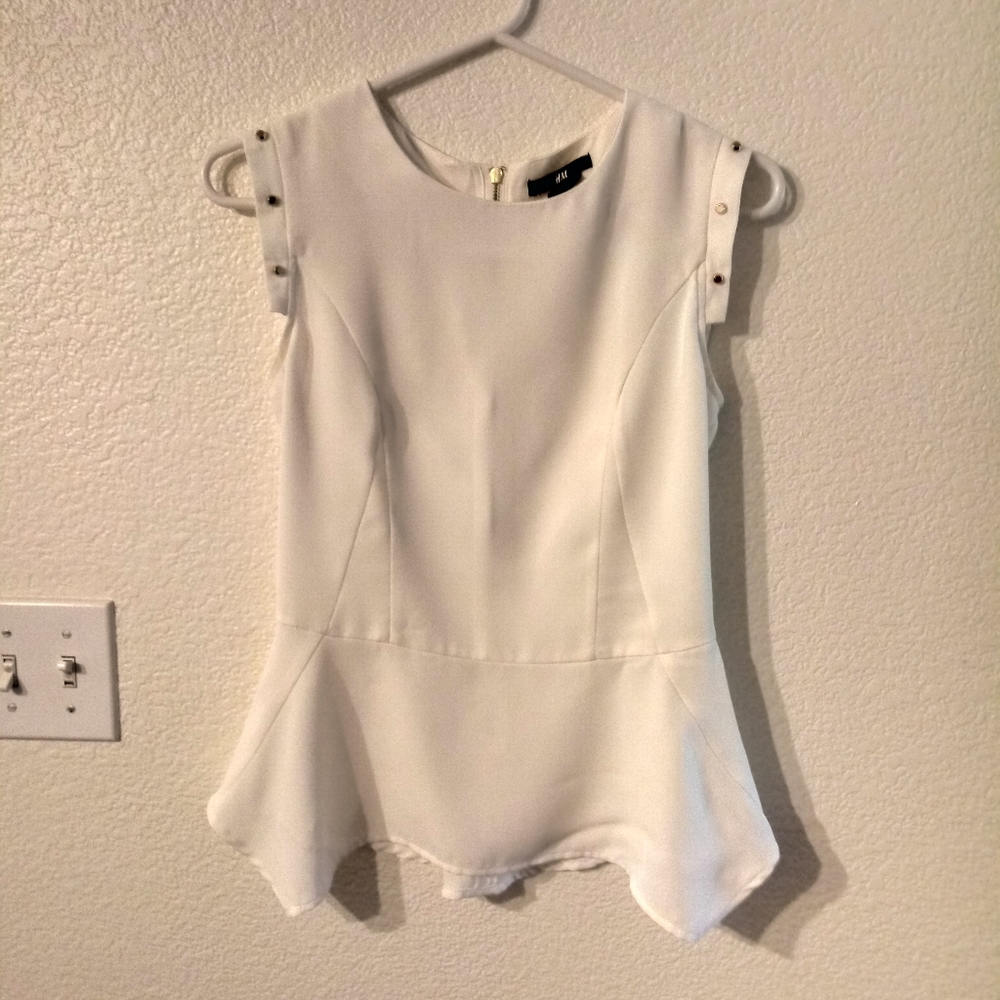 🌹H&M White Blouse🌹